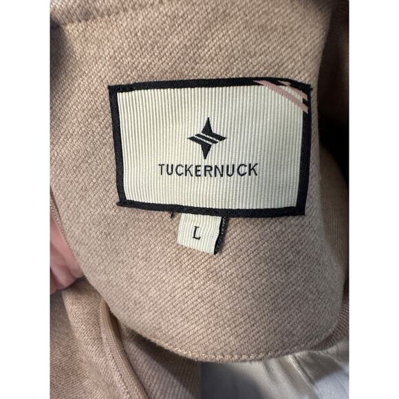 NWOT Tuckernuck Sandwhisp Dakota Dress Large Beige White A Line Peter Pan Collar - Picture 8 of 10